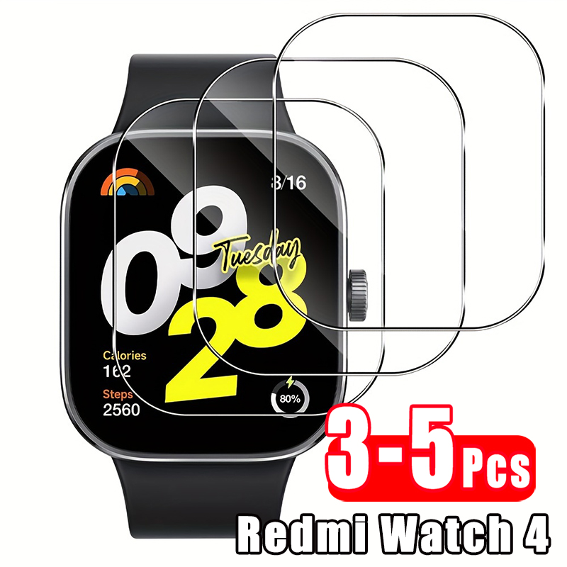 Smartwatch Watches Xiaomi - 3-5 pçs vidro temperado premium para