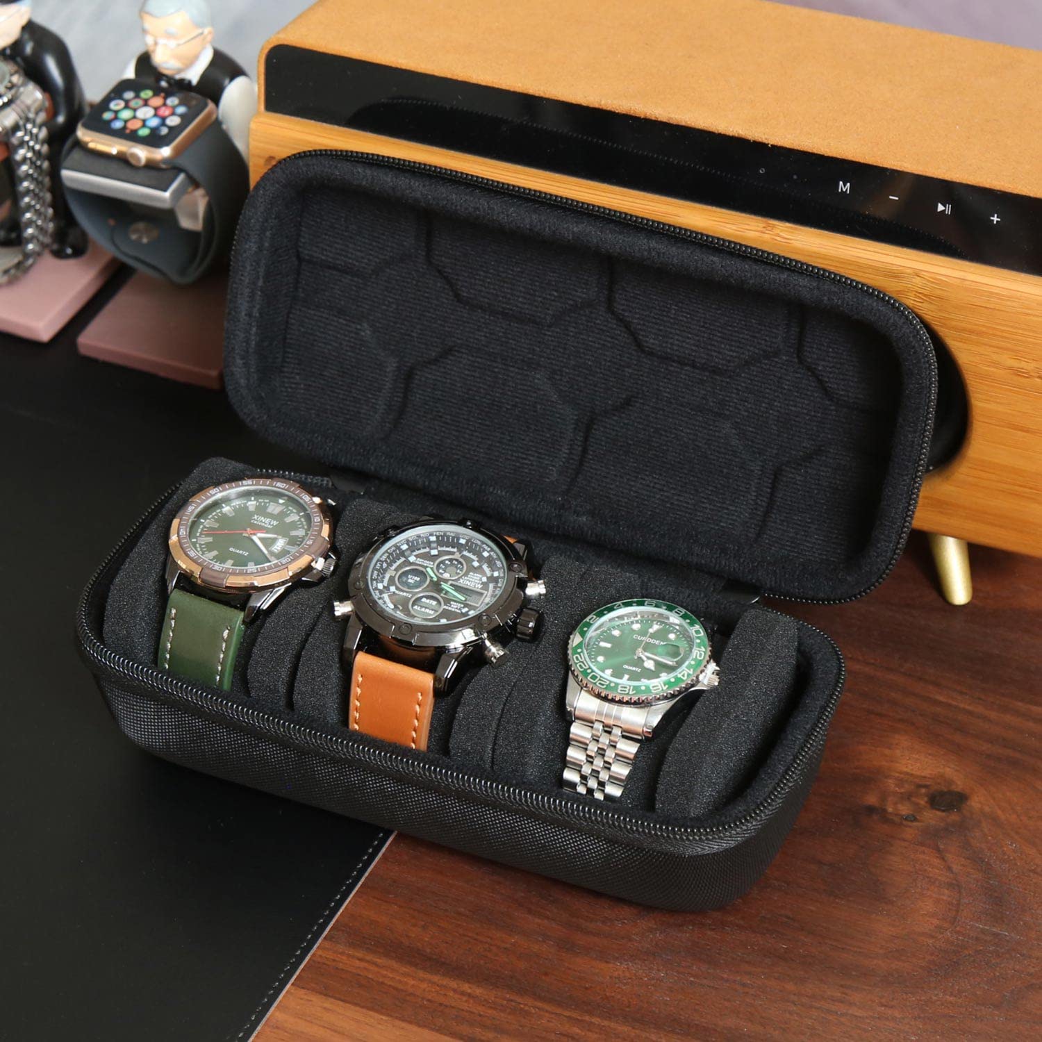 Smartwatch I Watches - Organizador de caixa de relógio para