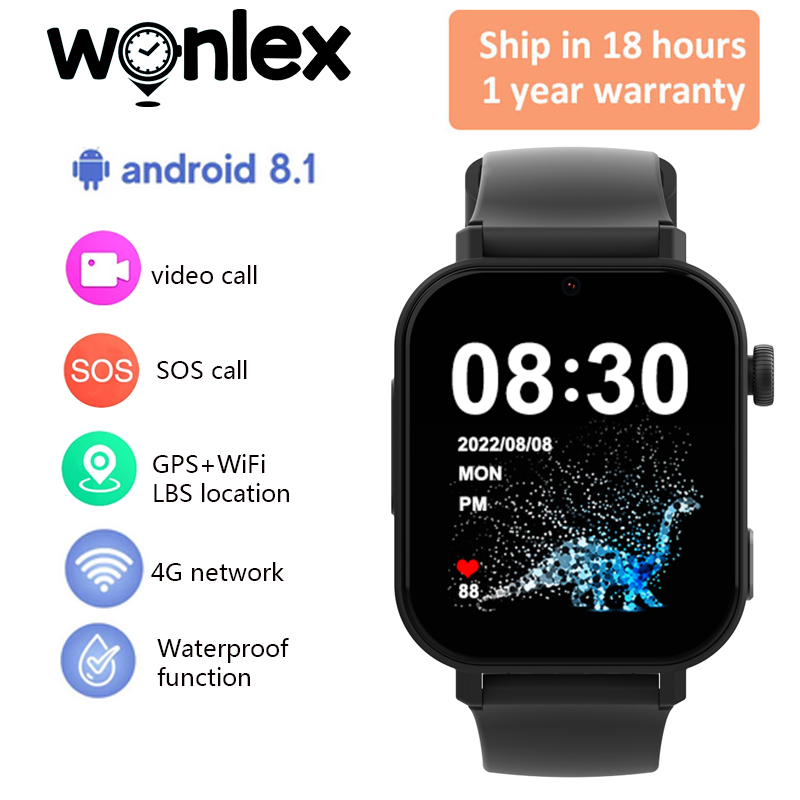 Heart Rate Gps Watch - Wonlex kt36 4g relógio inteligente crianças