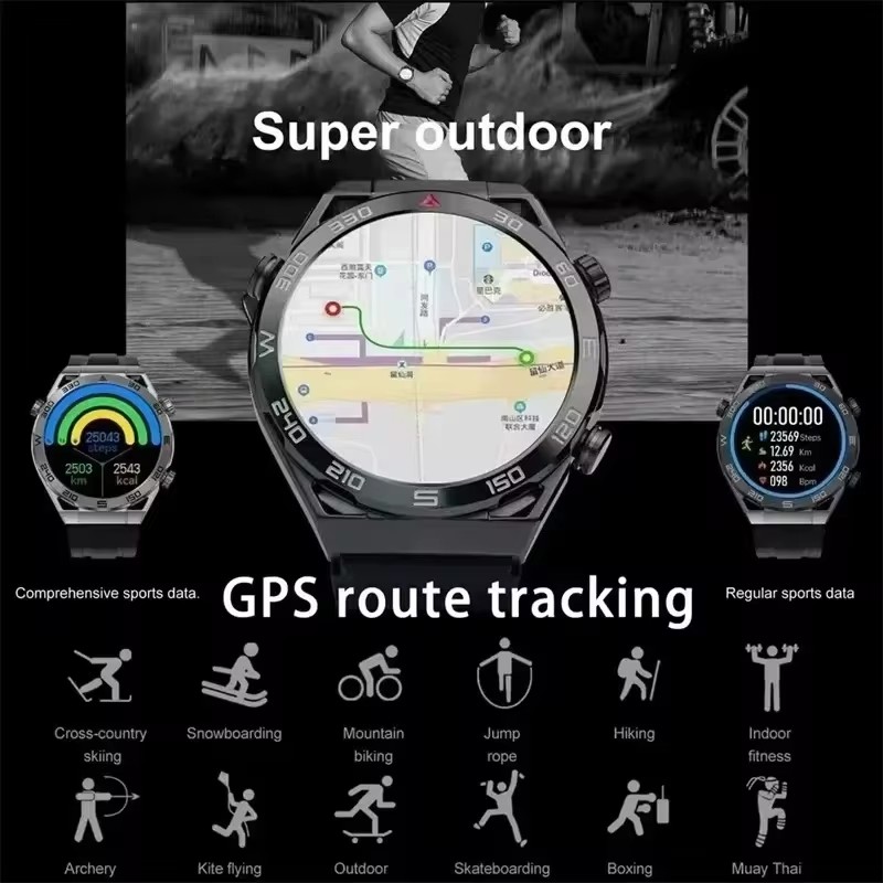 Hotsale smartwatch feminino ma - Heart Rate Gps Watch avaliação e preço