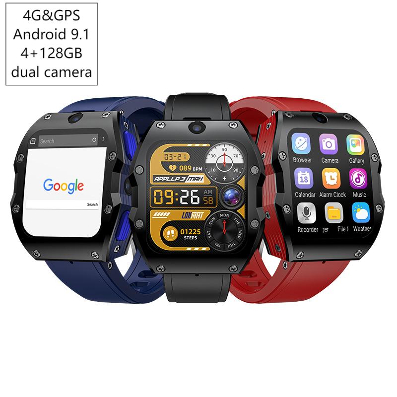 4G Android Smartwatch 4 + 128G - Smartwatch I Watches avaliação e preço