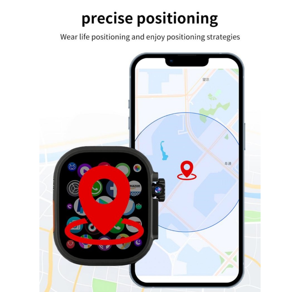 Smartwatch DW100 Pro Plus com  - Heart Rate Gps Watch avaliação e preço