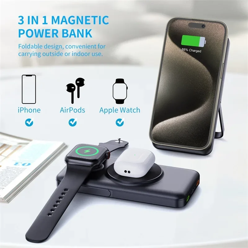 Bateria Externa Magnética 3-em - Watch Watch Xs avaliação e preço