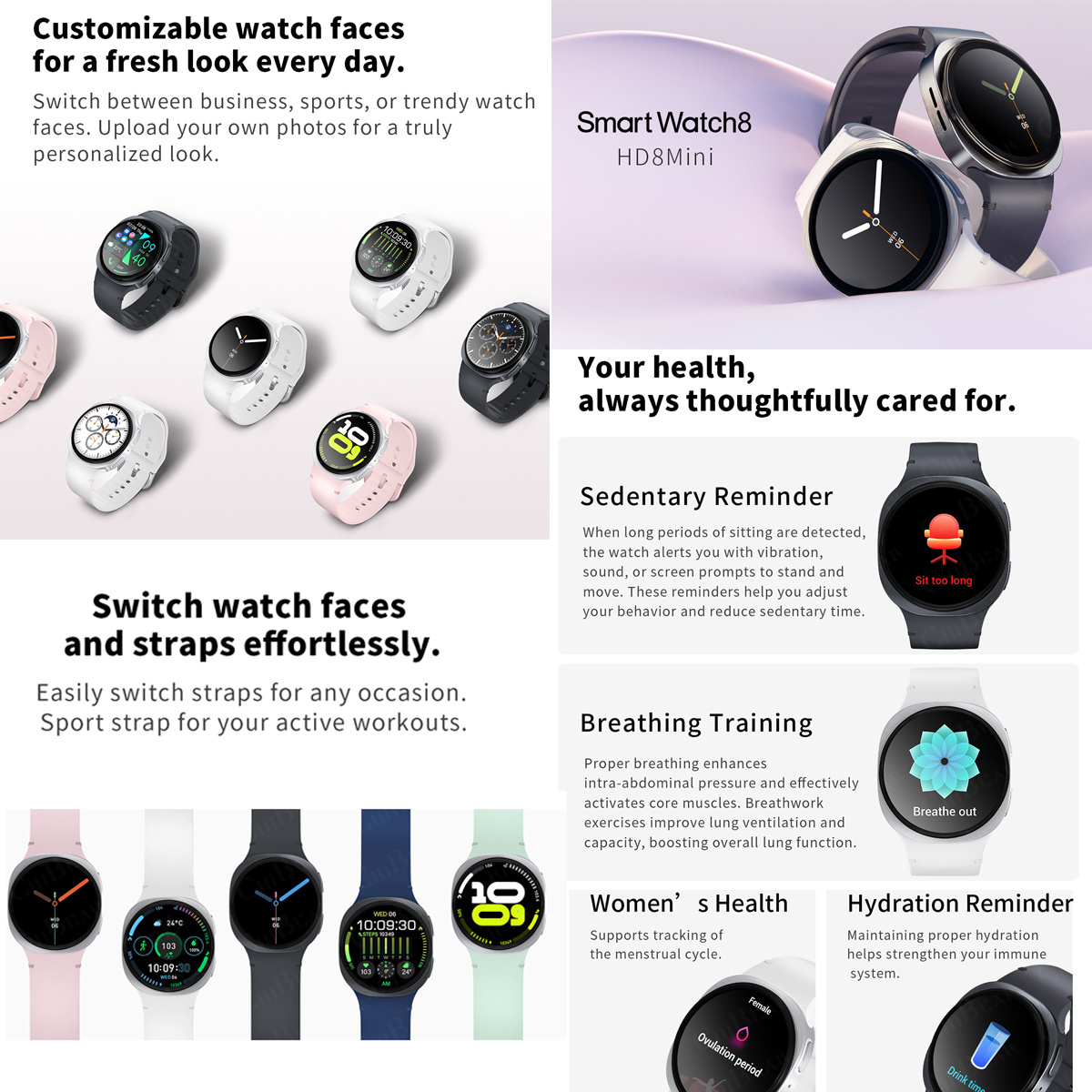 Novos Relógios 2026: Smartwatc - Heart Rate Gps Watch avaliação e preço