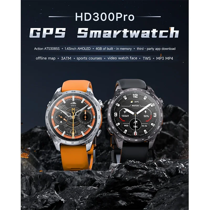 2026 novos homens relógio inte - Heart Rate Gps Watch avaliação e preço
