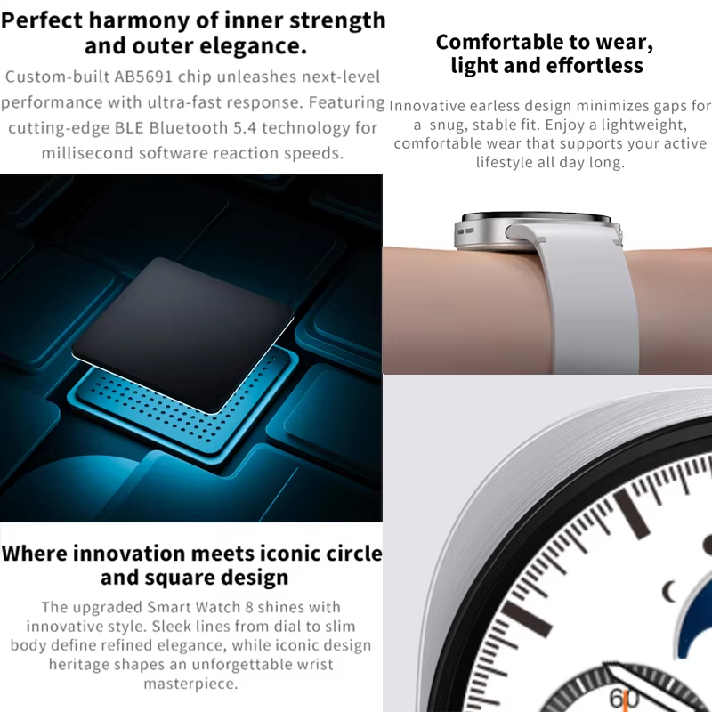 Novo Smartwatch Clássico 8 Max - Smartwatch Watches For Men With Gps avaliação e preço