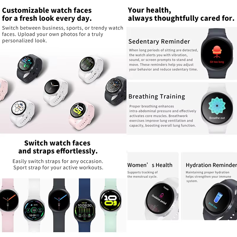 Novo Smartwatch Clássico 8 Max - Smartwatch Watches For Men With Gps avaliação e preço