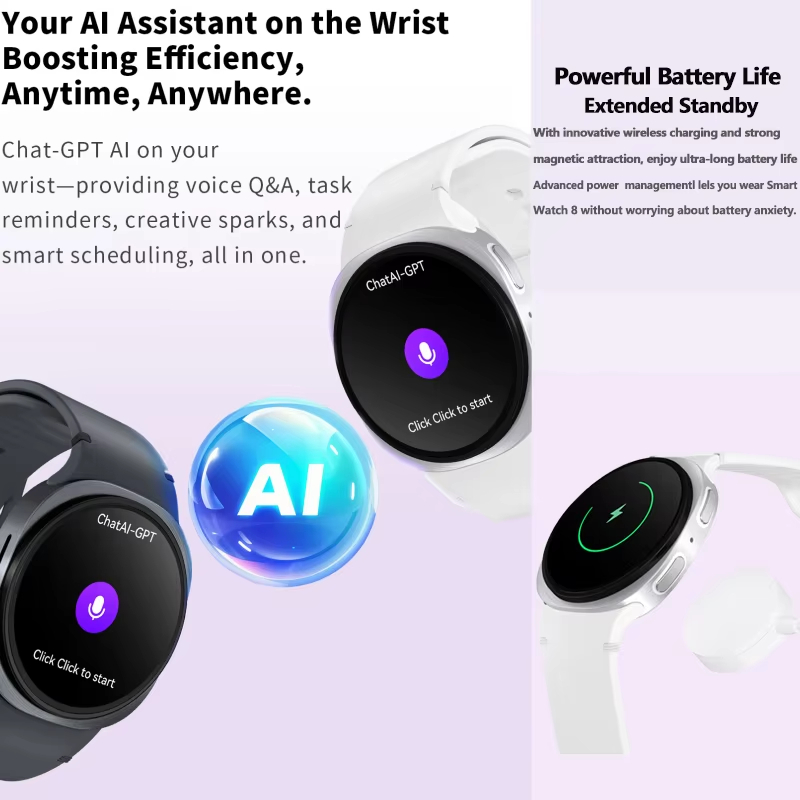Novo Smartwatch Clássico 8 Max - Smartwatch Watches For Men With Gps avaliação e preço