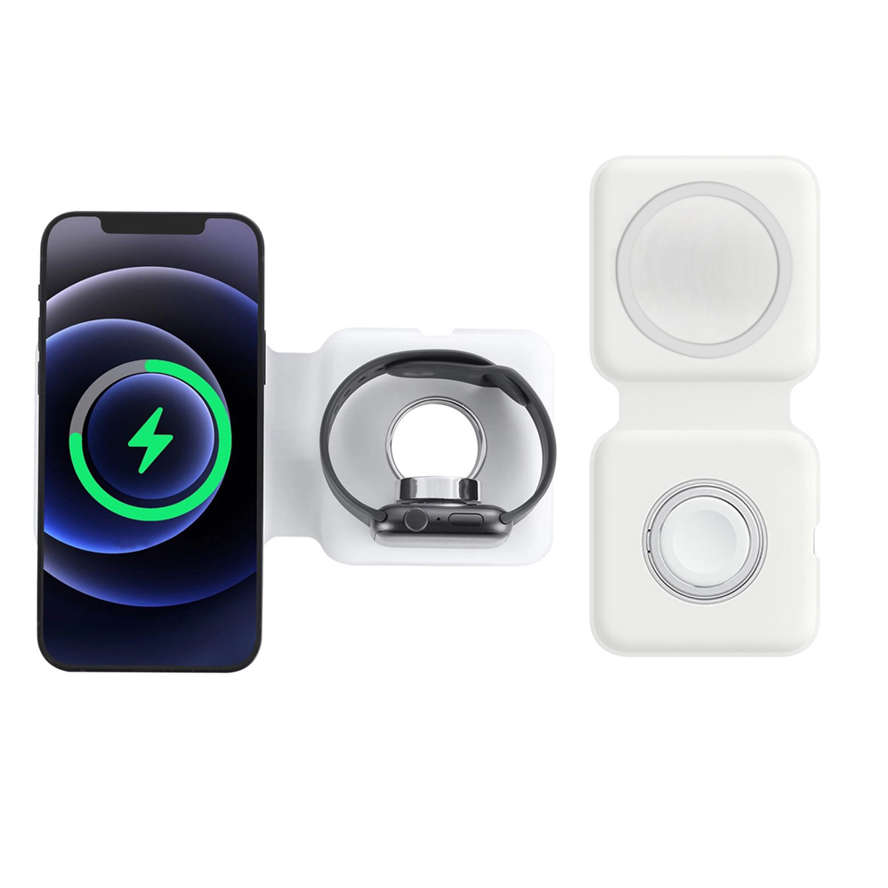 2in1 Magsafe Duo magnético car - Watch Watch Xs avaliação e preço
