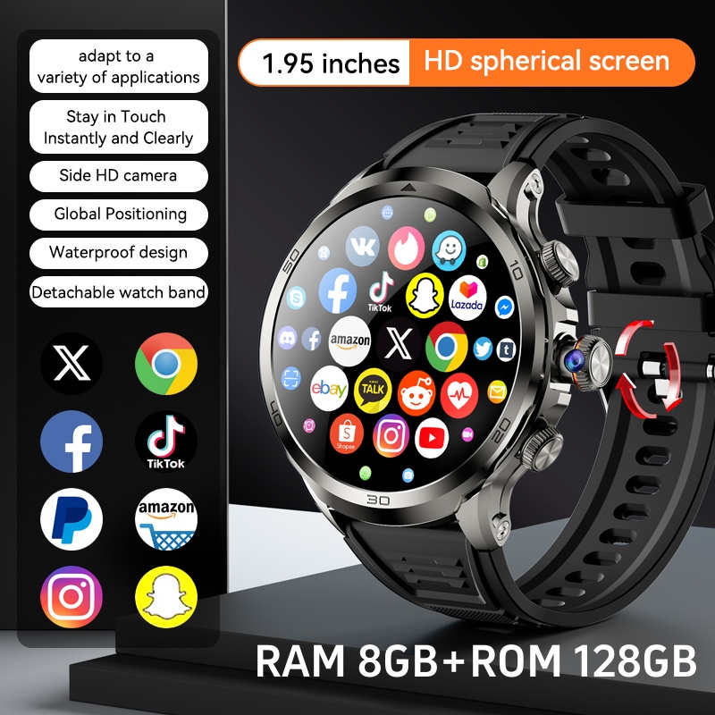 Smartwatch original do Android - Heart Rate Gps Watch avaliação e preço