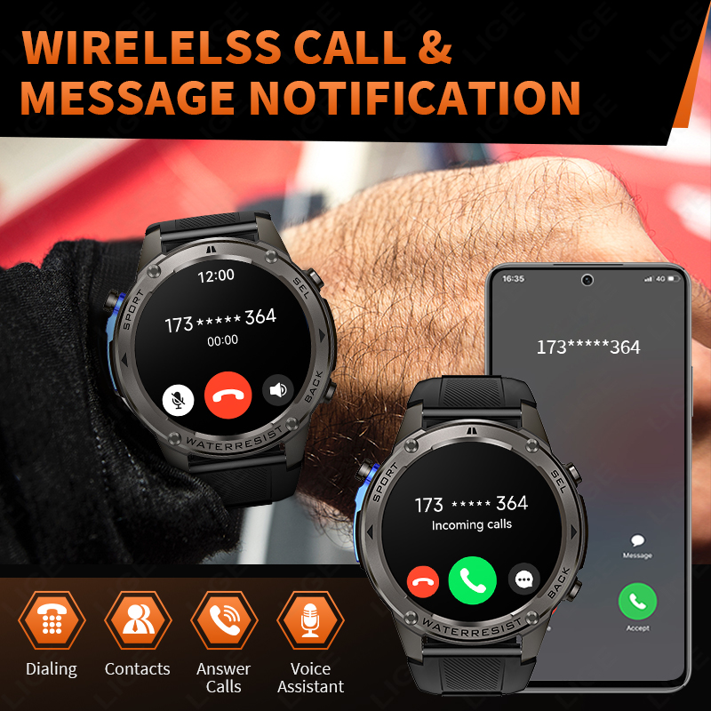 Novo Smartwatch Militar Ultra  - Smartwatch I Watches avaliação e preço