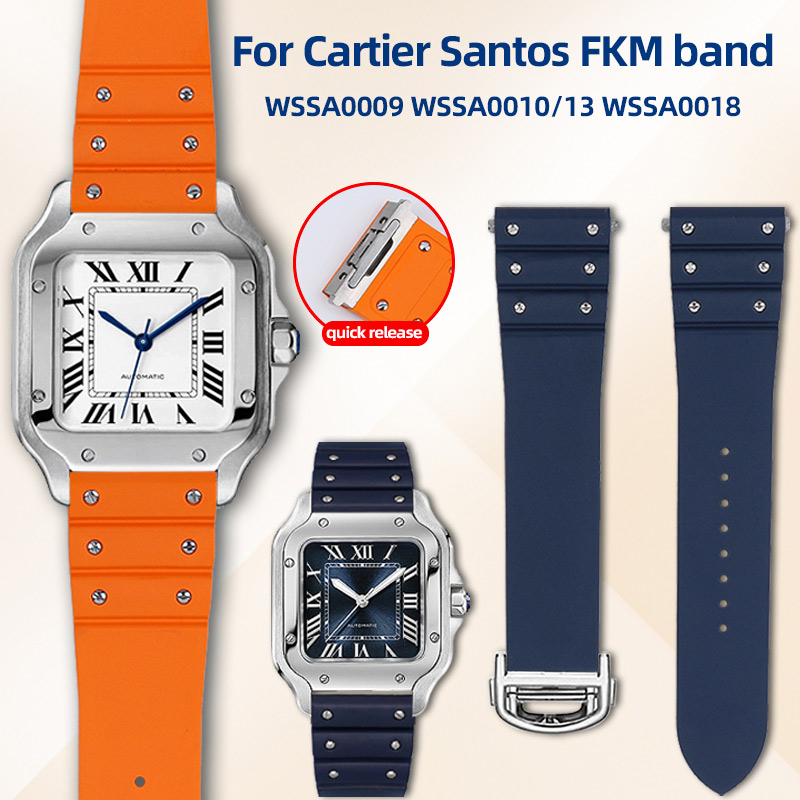 19mm 21mm Para Cartier Santos  - Cartier Watch Santos avaliação e preço