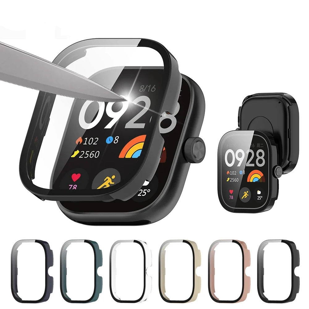 Vidro temperado + capa para xi - Smartwatch Redmi Watches avaliação e preço