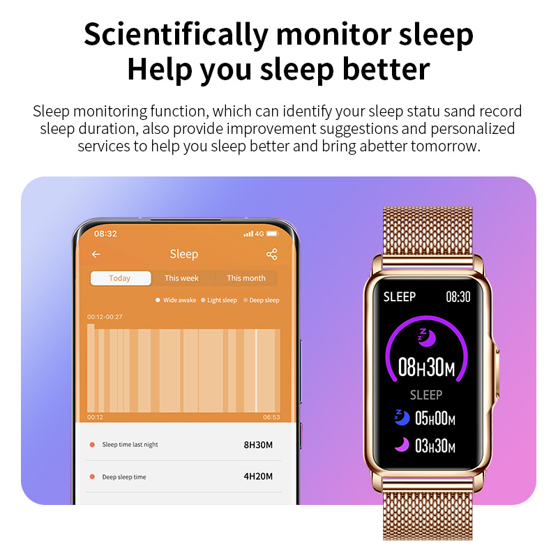 LIGE-Relógio Inteligente Imper - Smartwatch Branded Watches For Women avaliação e preço