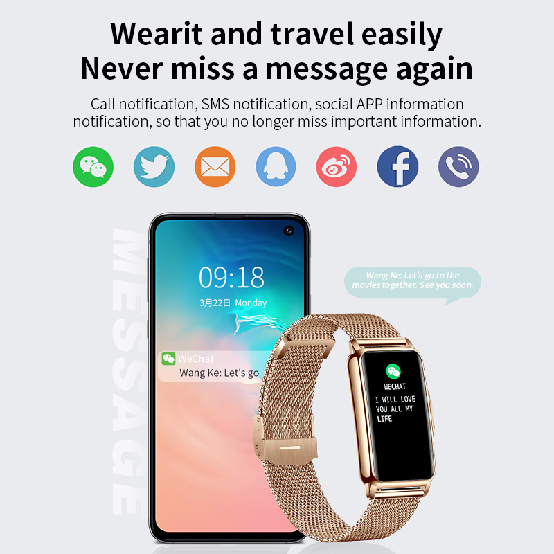 LIGE-Relógio Inteligente Imper - Smartwatch Branded Watches For Women avaliação e preço