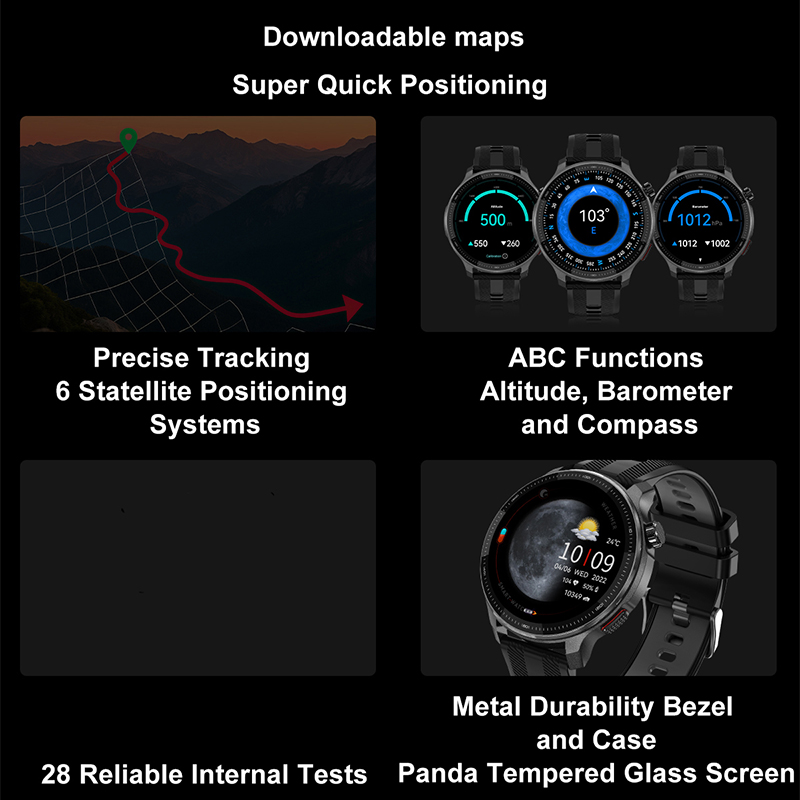 Novo Smartwatch GPS 2026 com S - Heart Rate Gps Watch avaliação e preço