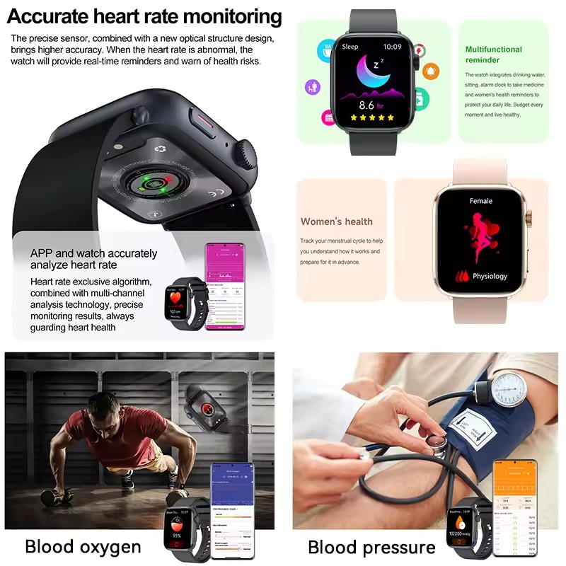 Relógio inteligente dial respo - Smartwatch Branded Watches For Women avaliação e preço