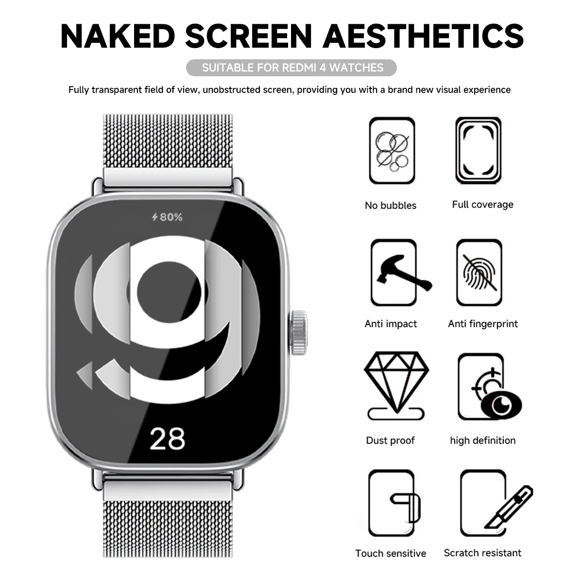 Vidro temperado para xiaomi re - Smartwatch Redmi Watches avaliação e preço