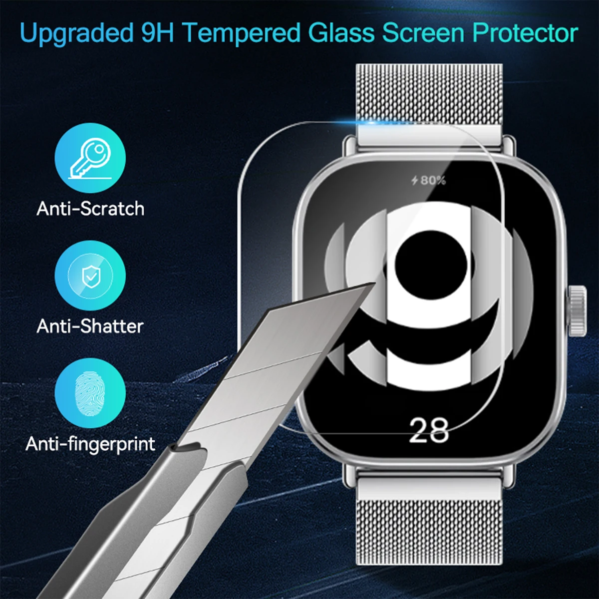 Vidro temperado para xiaomi re - Smartwatch Redmi Watches avaliação e preço