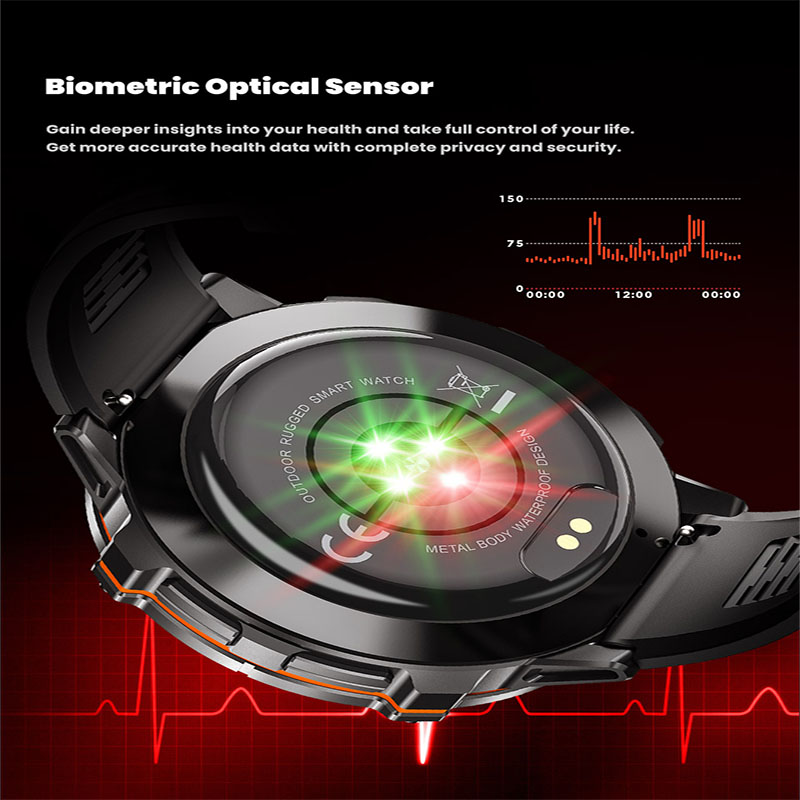 Novo Smartwatch Militar TANK X - Smartwatch Watches For Men With Gps avaliação e preço