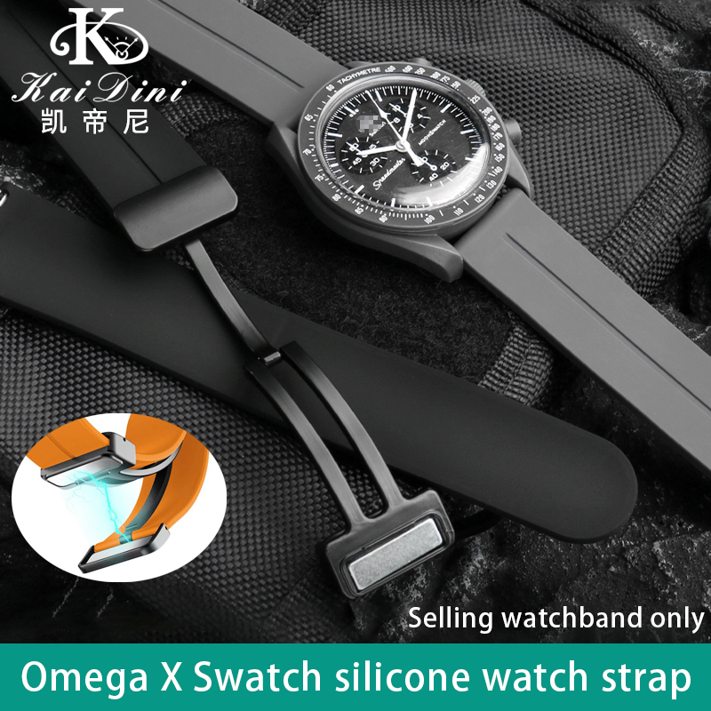 20mm aplicável para omega x sw - Smartwatch Branded Watches For Women avaliação e preço