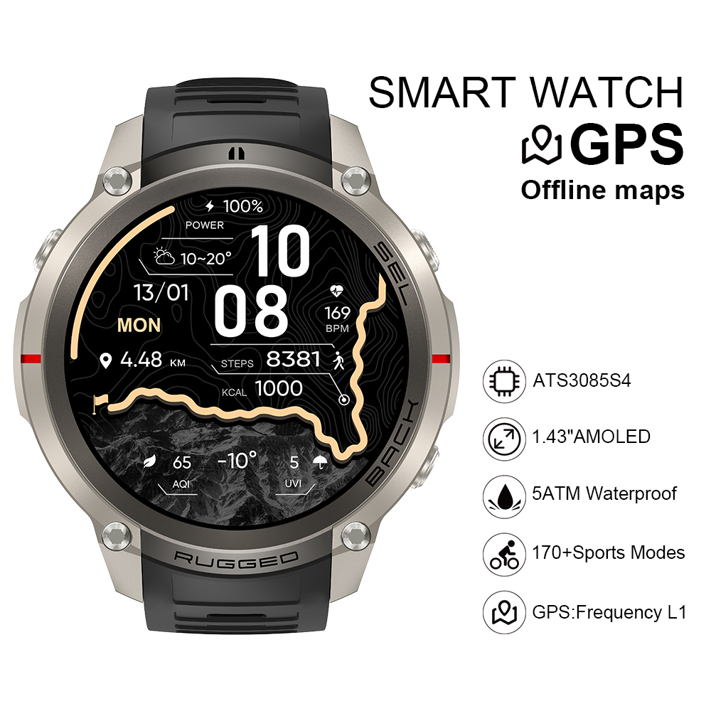 Relógio Inteligente DM59 2026  - Smartwatch I Watches avaliação e preço