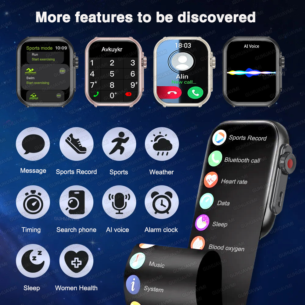 2025 relógio ultra 2 se mascul - Smartwatch Branded Watches For Women avaliação e preço