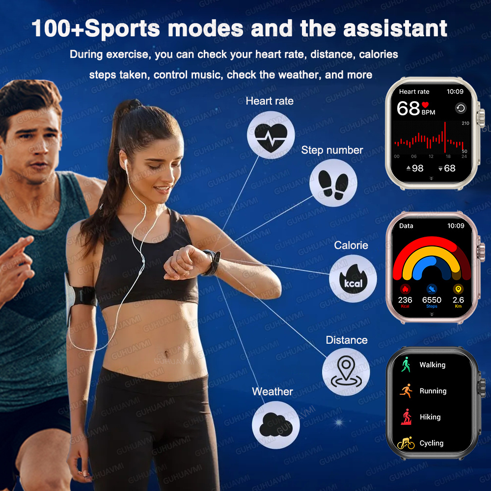 2025 relógio ultra 2 se mascul - Smartwatch Branded Watches For Women avaliação e preço