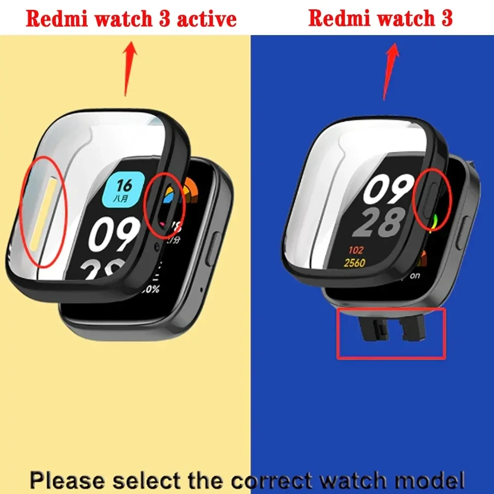 Capa protetora de tela tpu par - Smartwatch Redmi Watches avaliação e preço