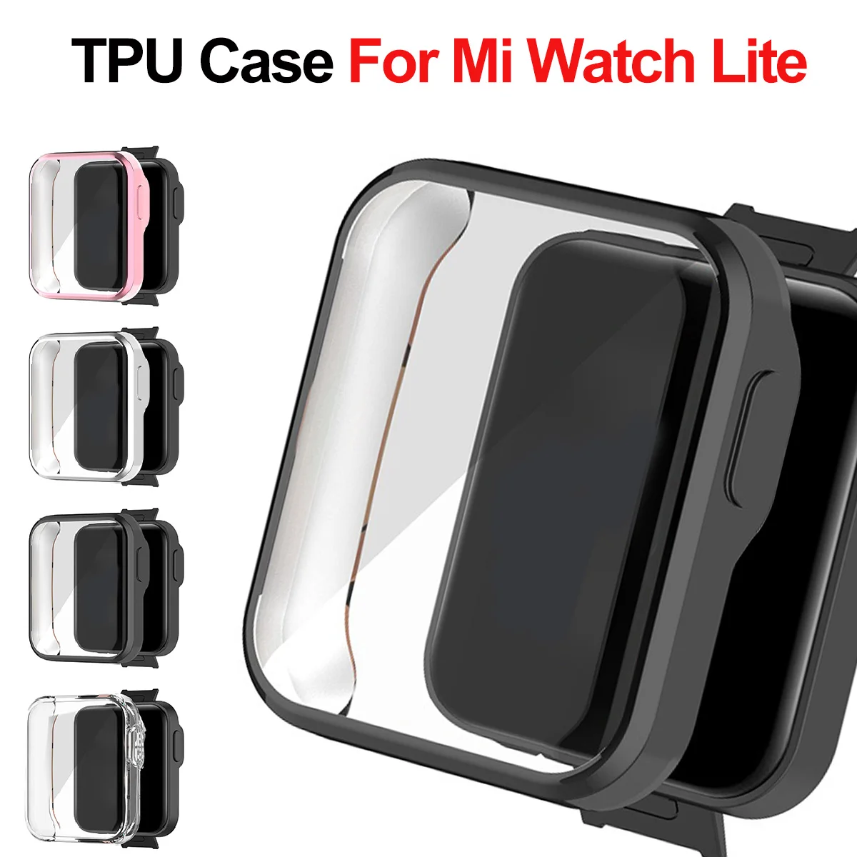 Capa para xiaomi mi watch lite - Smartwatch Watches Xiaomi avaliação e preço