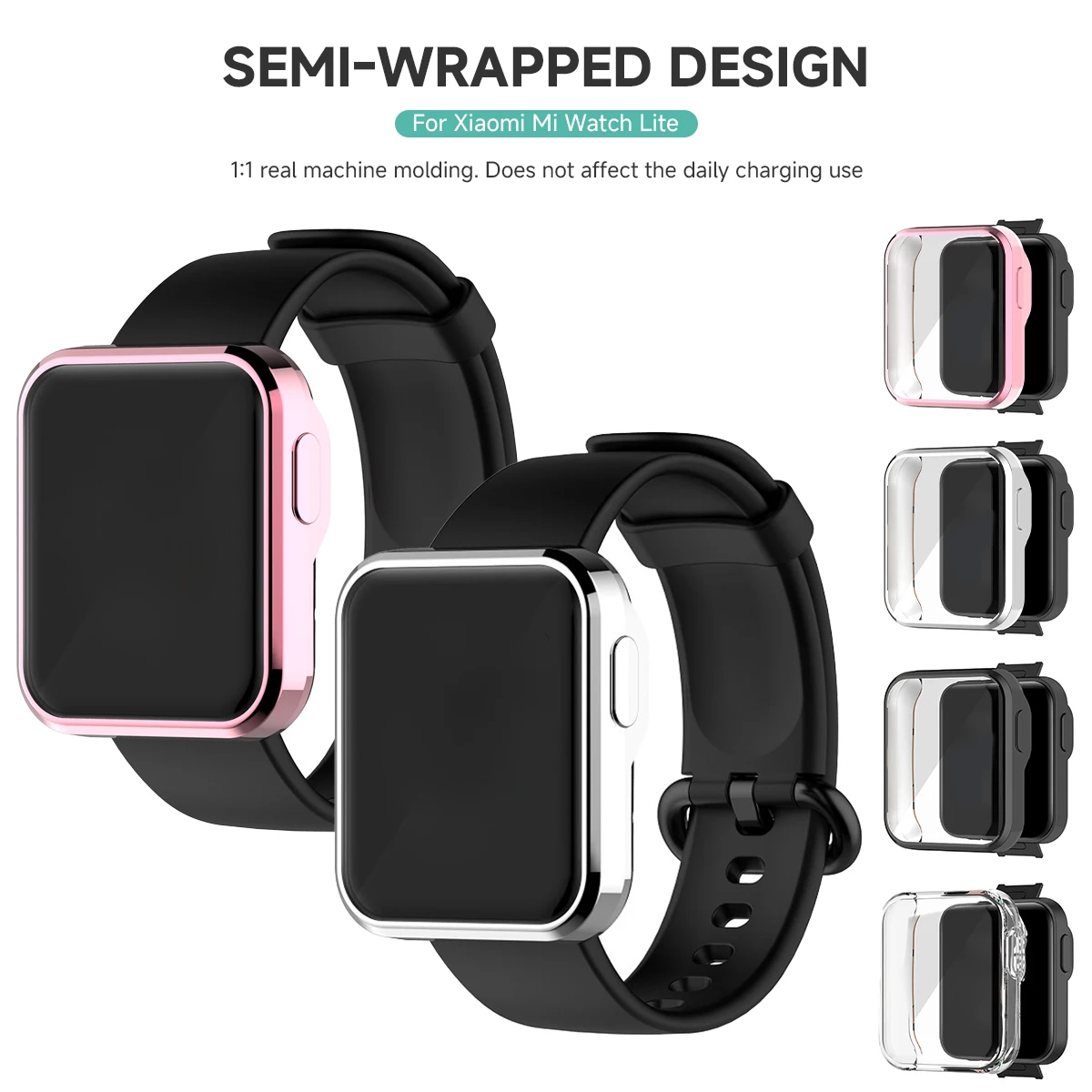 Capa para xiaomi mi watch lite - Smartwatch Watches Xiaomi avaliação e preço